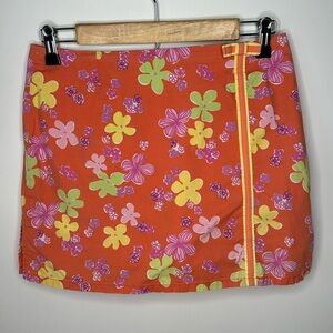 Lilly Pulitzer Floral Skort Size 6